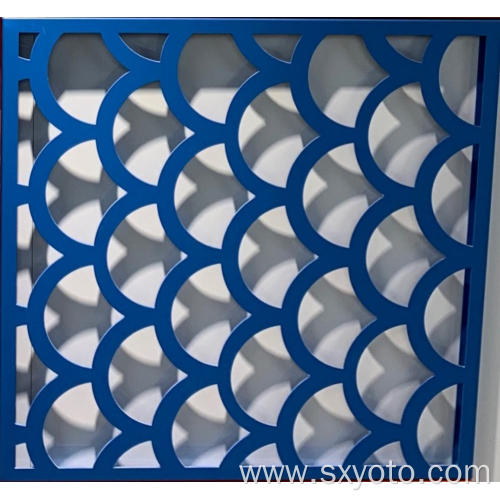 Perforated Bendable 2.5mm-4mm Aluminum Perforated Sheet